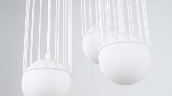 Miniaturka 15 - Lampa wisząca BRENTA 3P biała