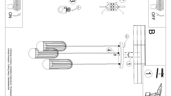 Miniaturka 18 - Lampa wisząca BRENTA 3P czarna