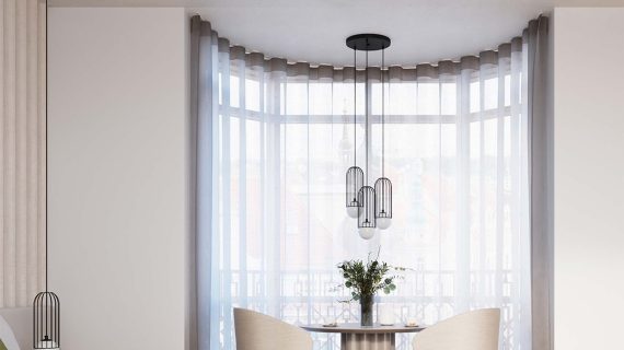 Miniaturka 21 - Lampa wisząca BRENTA 3P czarna