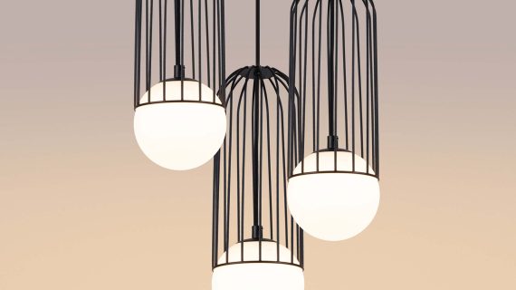 Miniaturka 6 - Lampa wisząca BRENTA 3P czarna