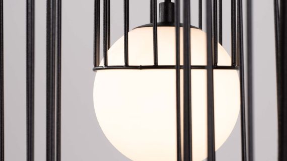 Miniaturka 10 - Lampa wisząca BRENTA 3P czarna