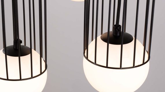 Miniaturka 11 - Lampa wisząca BRENTA 3P czarna