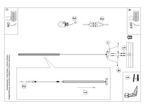Miniaturka 14 - Lampa wisząca ARCANA 1 biała