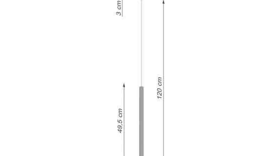 Miniaturka 13 - Lampa wisząca ARCANA 1 czarna