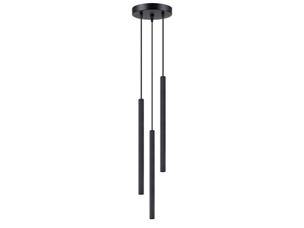 Lampa wisząca ARCANA 3P czarna