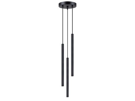 Lampa wisząca ARCANA 3P czarna