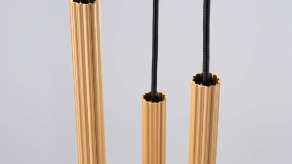 Miniaturka 7 - Lampa wisząca ARCANA 3P złota