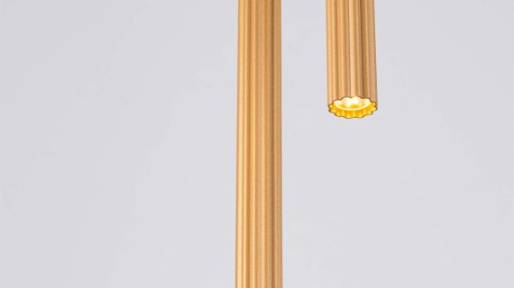 Miniaturka 4 - Lampa wisząca ARCANA 3P złota