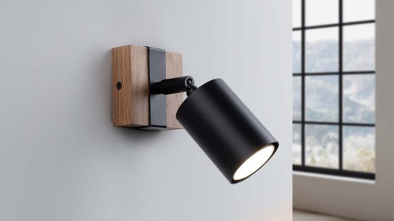 Miniaturka 2 - Kinkiet FALKO 1 czarny