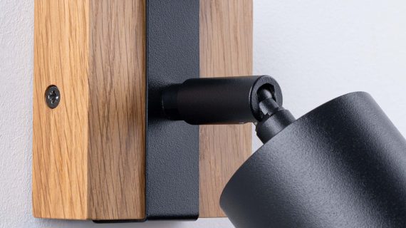 Miniaturka 5 - Kinkiet FALKO 1 czarny