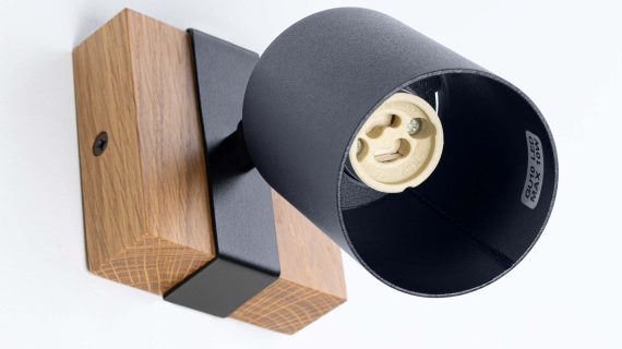 Miniaturka 4 - Kinkiet FALKO 1 czarny