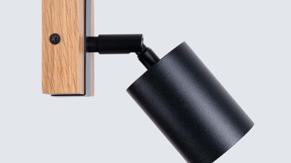 Miniaturka 3 - Kinkiet FALKO 1 czarny