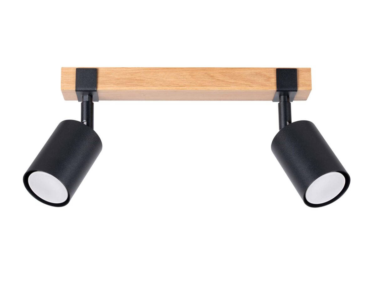 Plafon FALKO 2 czarny