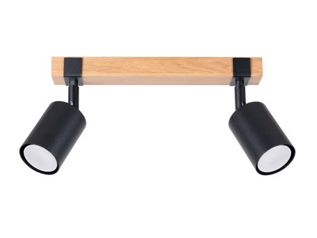 Plafon FALKO 2 czarny