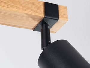 Miniaturka 9 - Metalowy uchwyt mocujący reflektor do drewnianej belki