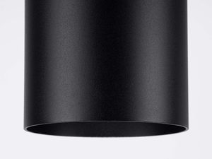 Miniaturka 5 - Metalowy klosz lampy sufitowej w kolorze czarnym matowym