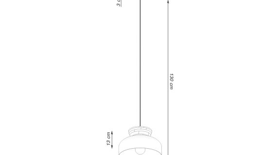 Miniaturka 14 - Lampa wisząca MARLA biała