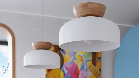 Miniaturka 18 - Lampa wisząca MARLA biała