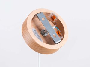 Miniaturka 11 - Drewniana podsufitka lampy z kostkami WAGO