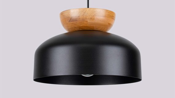 Miniaturka 5 - Lampa wisząca MARLA czarna