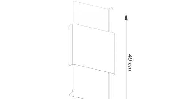 Miniaturka 10 - Kinkiet DORIN biały