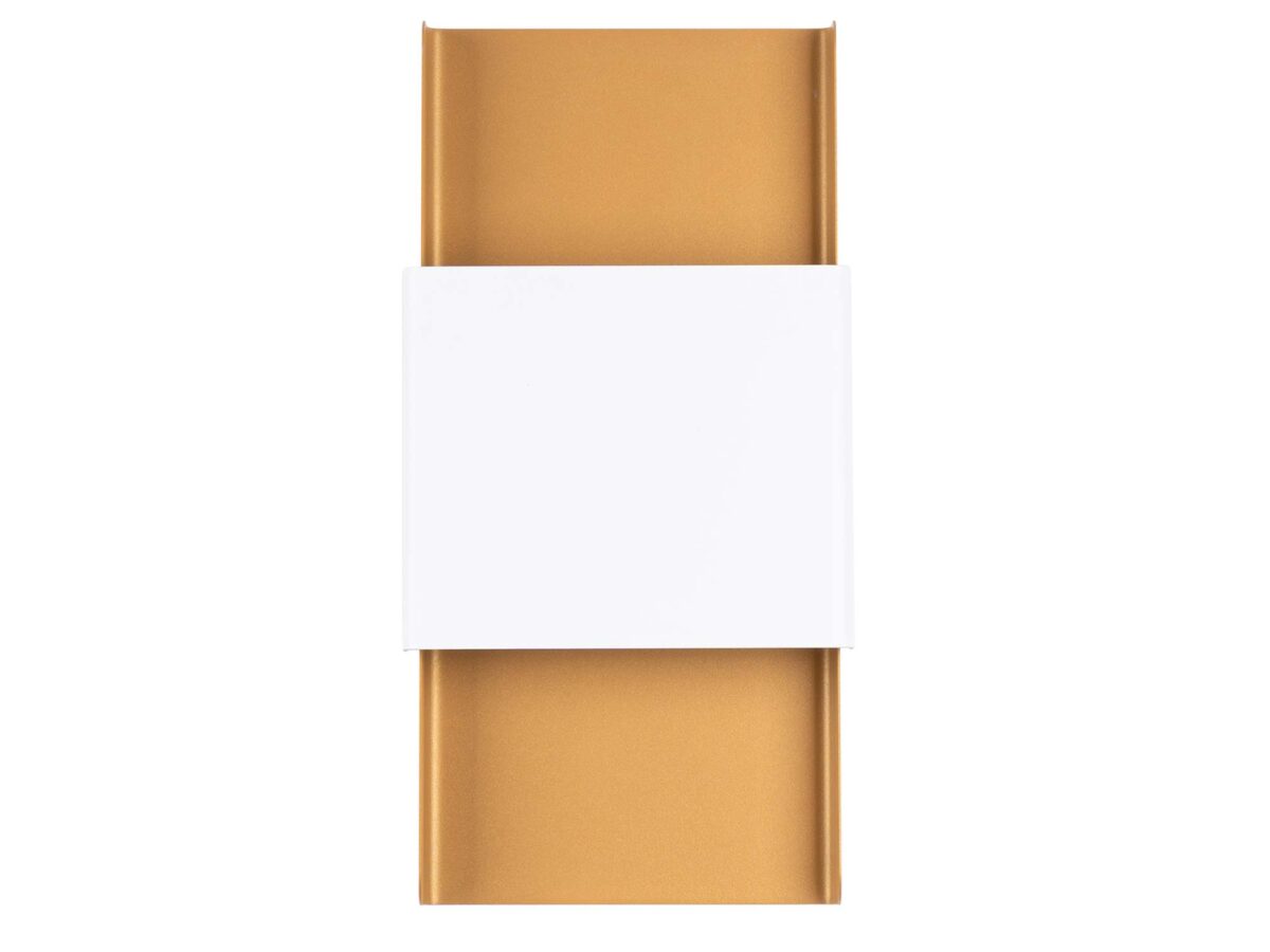 Kinkiet DORIN złoty/biały