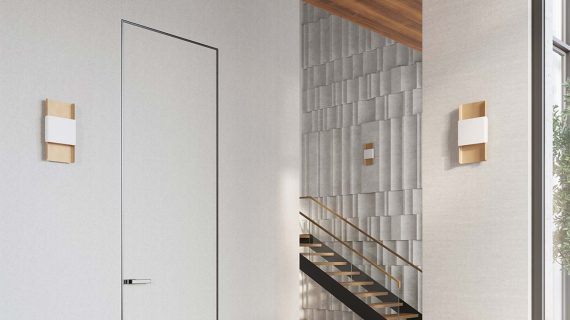 Miniaturka 13 - Kinkiet DORIN złoty/biały