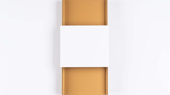 Miniaturka 1 - Kinkiet DORIN złoty/biały