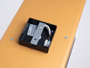 Miniaturka 5 - Skrzynka montażowa kinkieta złotego z okablowaniem