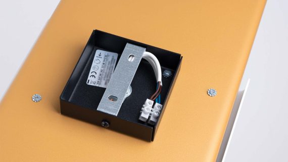 Miniaturka 5 - Kinkiet DORIN złoty/biały