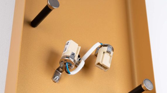 Miniaturka 6 - Kinkiet DORIN złoty/czarny