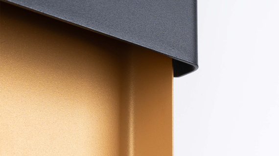 Miniaturka 8 - Kinkiet DORIN złoty/czarny