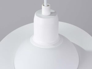 Miniaturka 8 - Detal górny klosza lampy wiszącej Saturn z pierścieniem zbliżenie