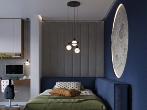 Miniaturka 15 - Instrukcja montażu lampy wiszącej Saturn czarnej z kulistym kloszem