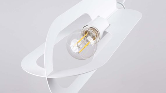 Miniaturka 11 - Lampa wisząca NICORA 1 biała