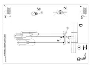 Miniaturka 15 - Lampa wisząca NICORA 3P biała