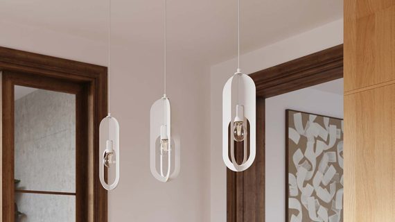 Miniaturka 17 - Lampa wisząca NICORA 3P biała