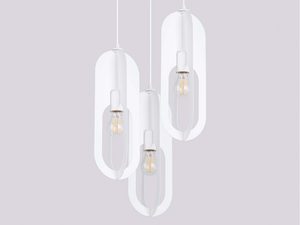 Miniaturka 4 - Lampa wisząca NICORA 3P biała