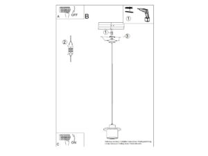 Miniaturka 13 - Lampa wisząca BASTION beton
