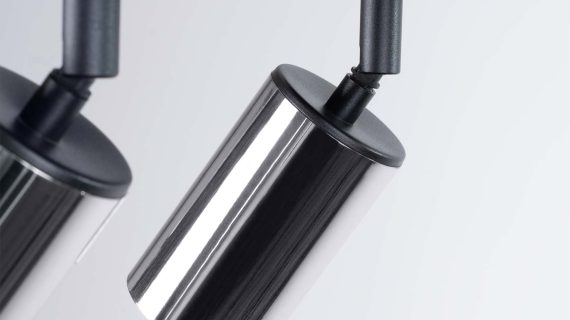 Miniaturka 4 - Plafon WIMEX 4 czarny/chrom