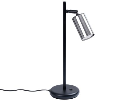 Lampa biurkowa WIMEX czarny/chrom