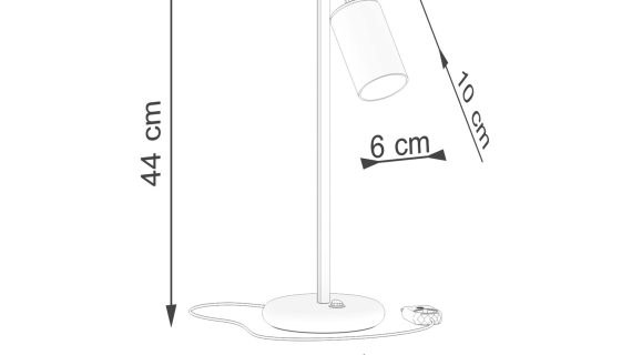 Miniaturka 7 - Lampa biurkowa WIMEX czarny/chrom