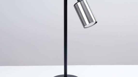 Miniaturka 1 - Lampa biurkowa WIMEX czarny/chrom