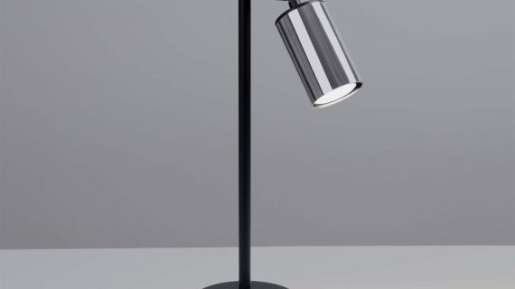 Miniaturka 2 - Lampa biurkowa WIMEX czarny/chrom