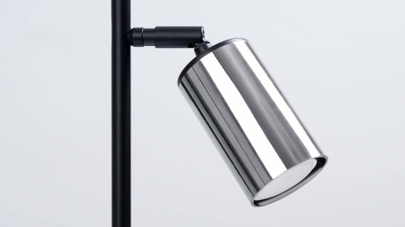 Miniaturka 6 - Lampa biurkowa WIMEX czarny/chrom