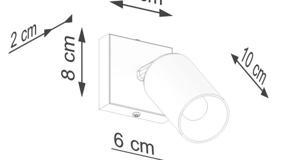 Miniaturka 8 - Kinkiet WIMEX czarny/miedź