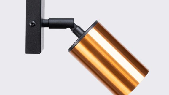 Miniaturka 3 - Kinkiet WIMEX czarny/miedź