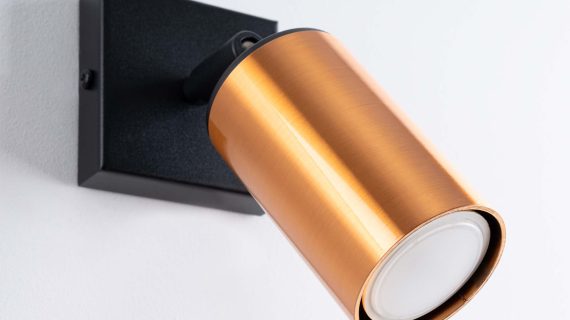 Miniaturka 5 - Kinkiet WIMEX czarny/miedź