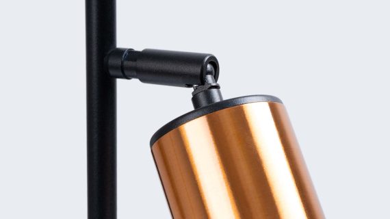 Miniaturka 5 - Lampa biurkowa WIMEX czarny/miedź