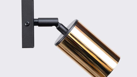 Miniaturka 4 - Kinkiet WIMEX czarny/złoty